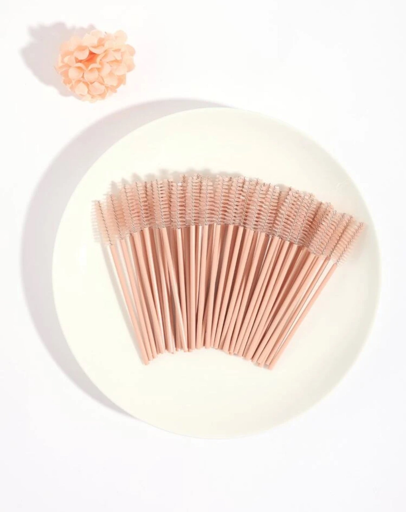 50 PCS Apricot Mascara Wands